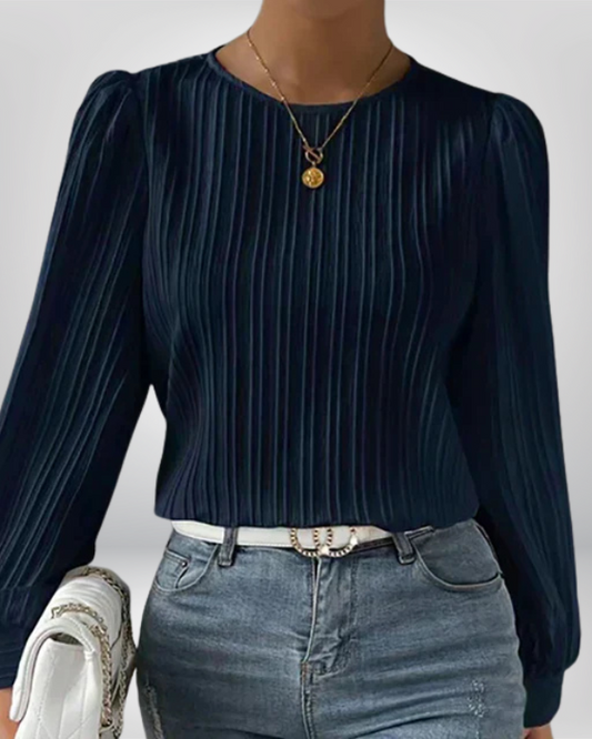 EMILY | PLEATED BLOUSE
