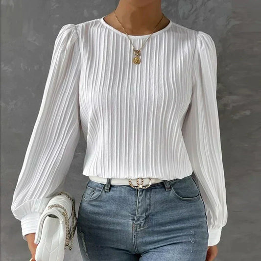 EMILY | PLEATED BLOUSE