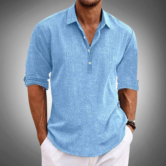 Antoine™ | Classic Linen Shirt