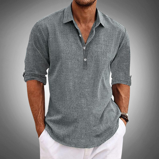 Antoine™ | Classic Linen Shirt